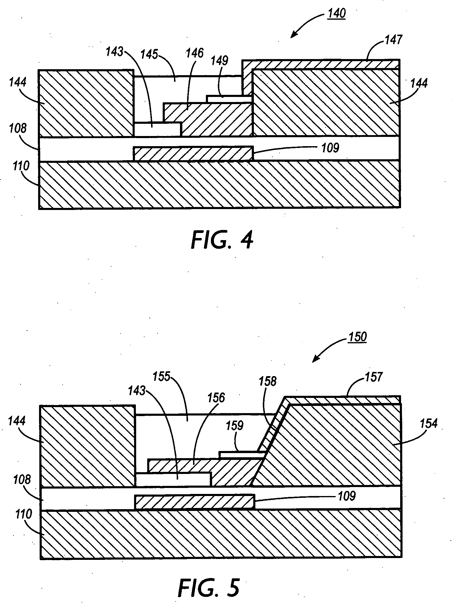 Electronic device and methods for fabricating an electronic device