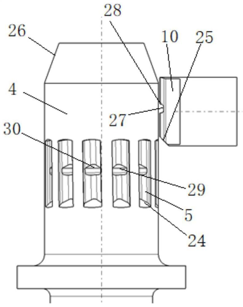 A hinge and automobile