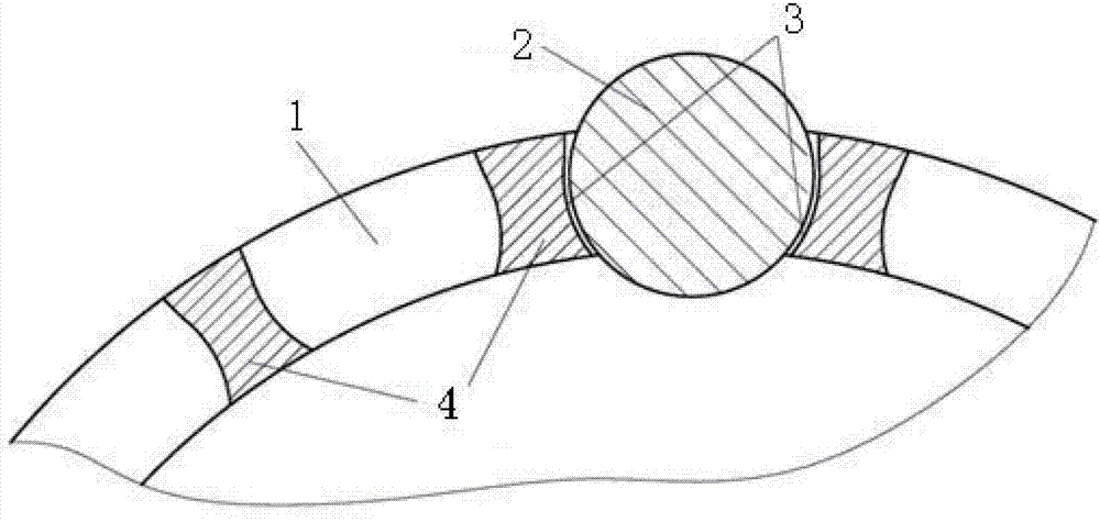 Method for judging whether abrasion of bearing retainer of locomotive traction motor fails or not