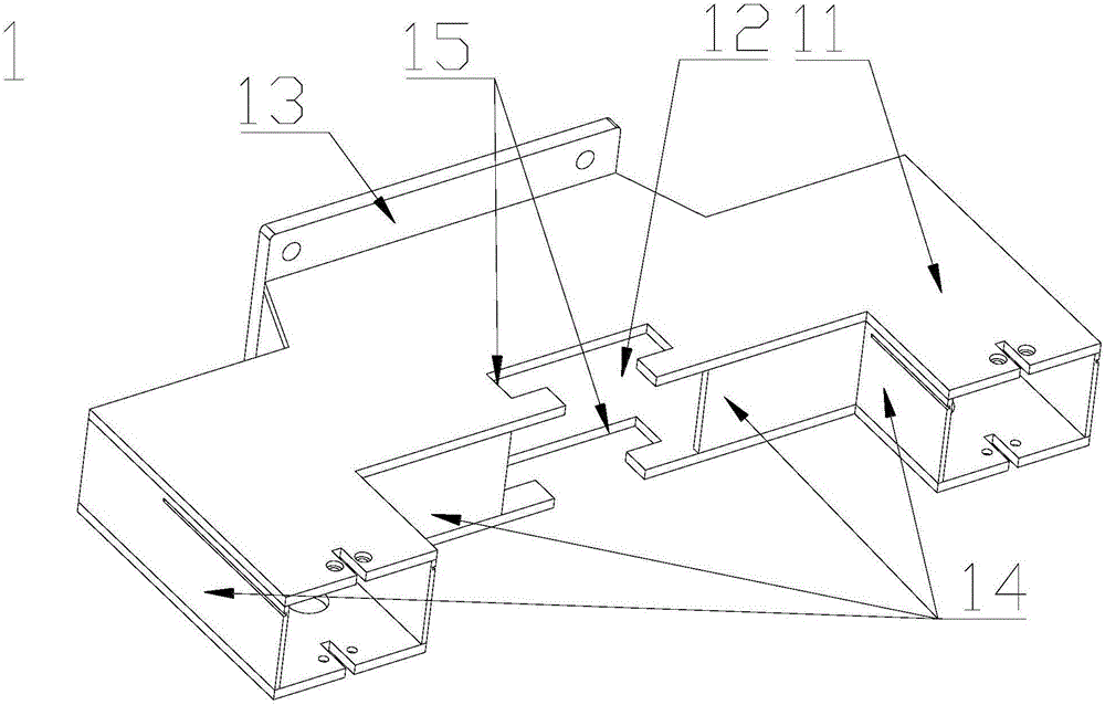 Hand wheel type online continuous adjustment lower supporting device used for hydraulic climbing formwork system