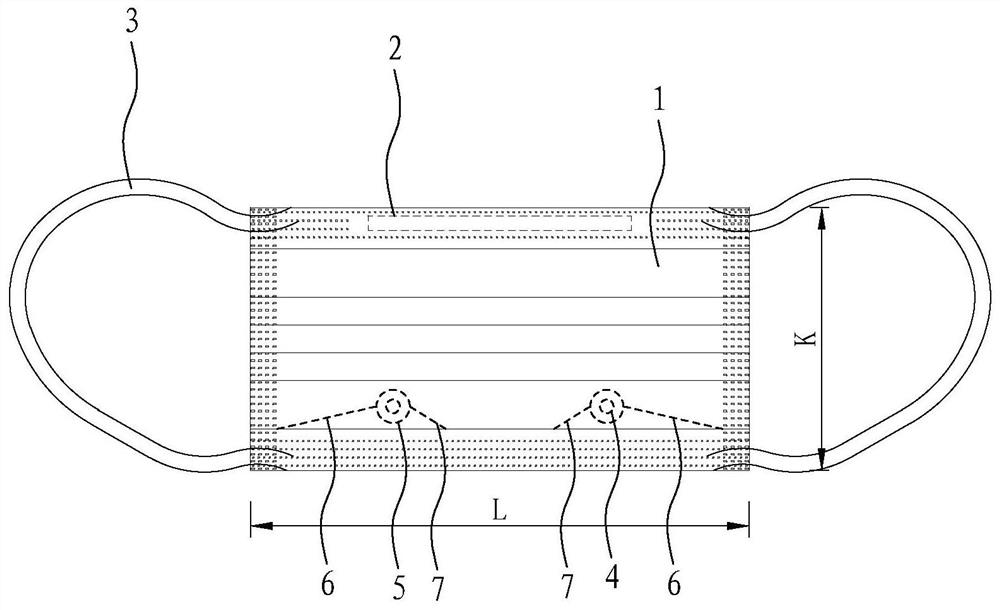 A kind of molding process of ice-cold mask with explosive beads