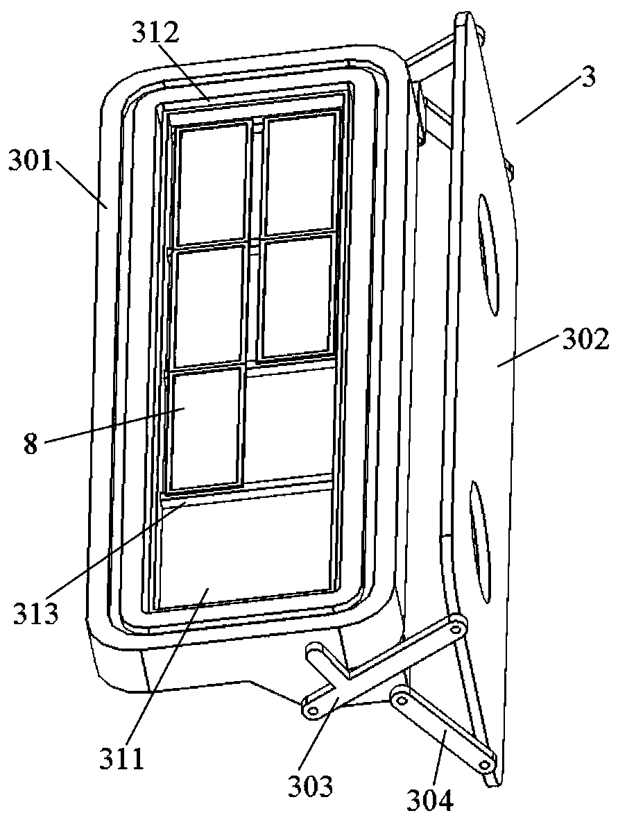 Half-offline plasma treatment equipment and use method thereof