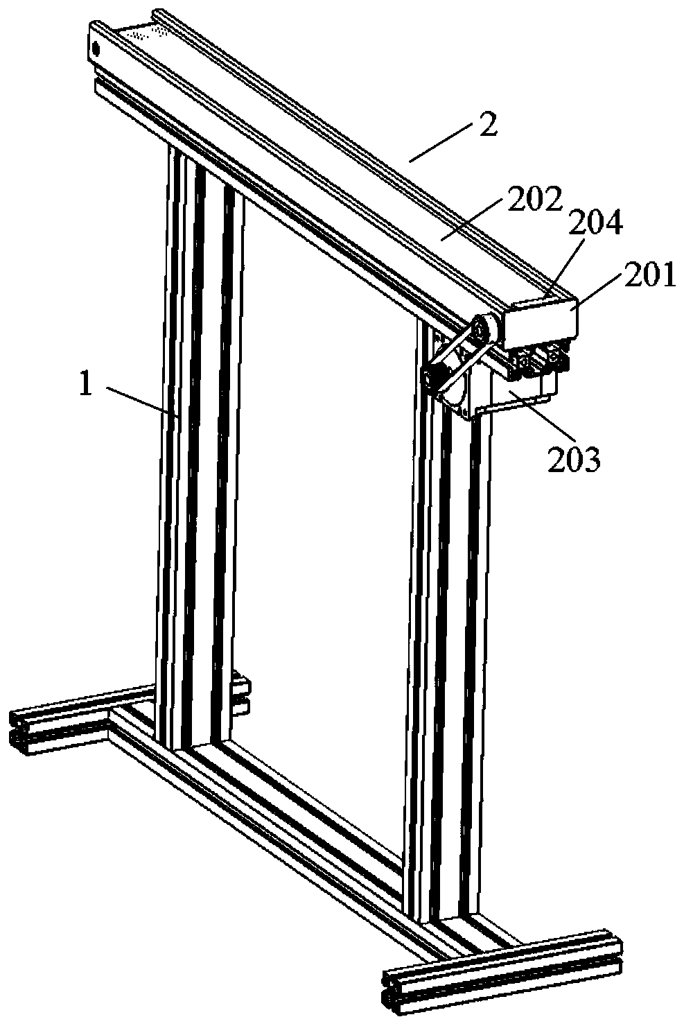 Half-offline plasma treatment equipment and use method thereof