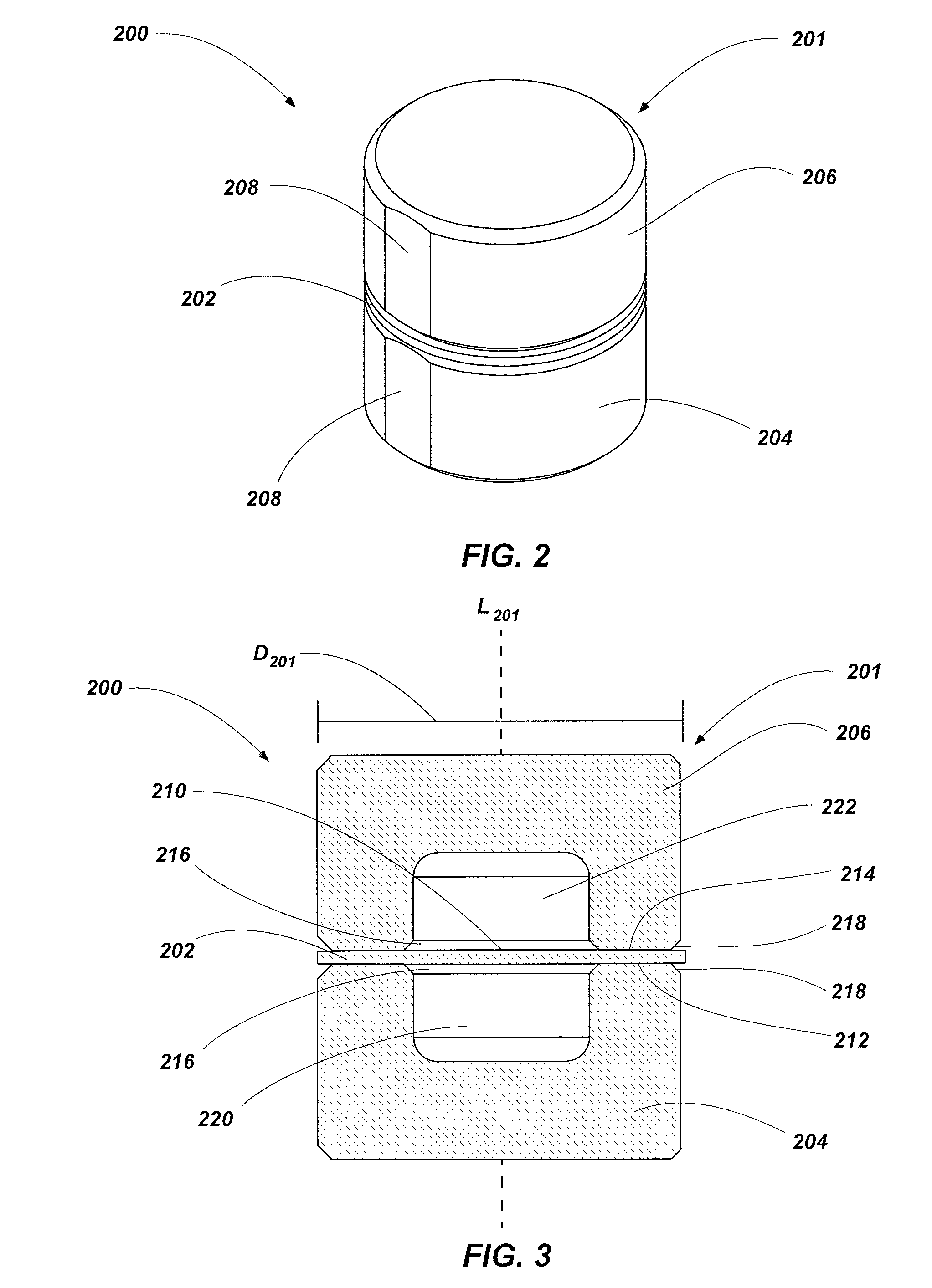 Sensors for measuring at least one of pressure and temperature, and related assemblies and methods