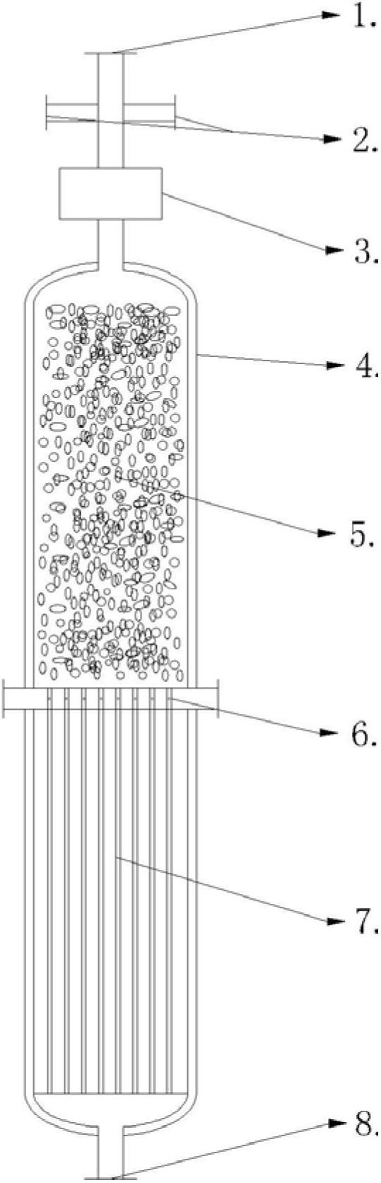 Method for producing ethylene and ethane and catalytic reactor