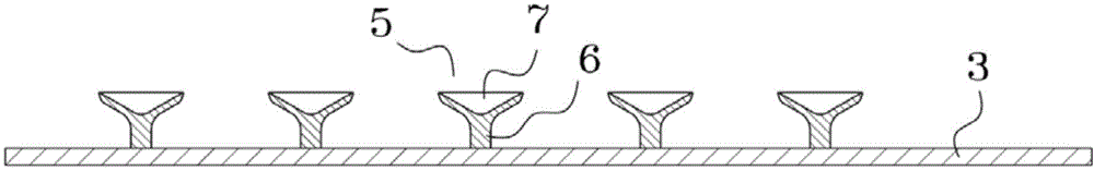 Gas turbine combustor transition section with cooling structure