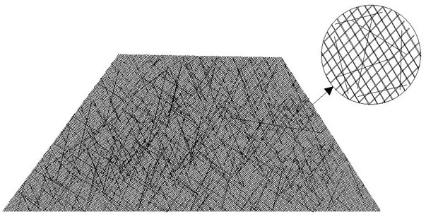 Composite multi-layer stab-resistant bulletproof fabric piece and preparation method thereof