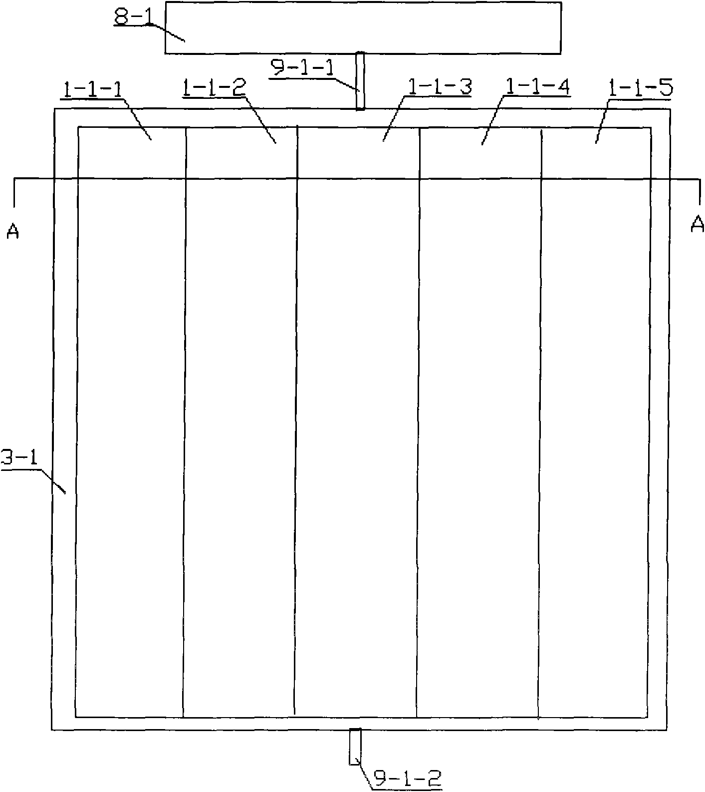 Plane lighting and secondary reflection solar water heater