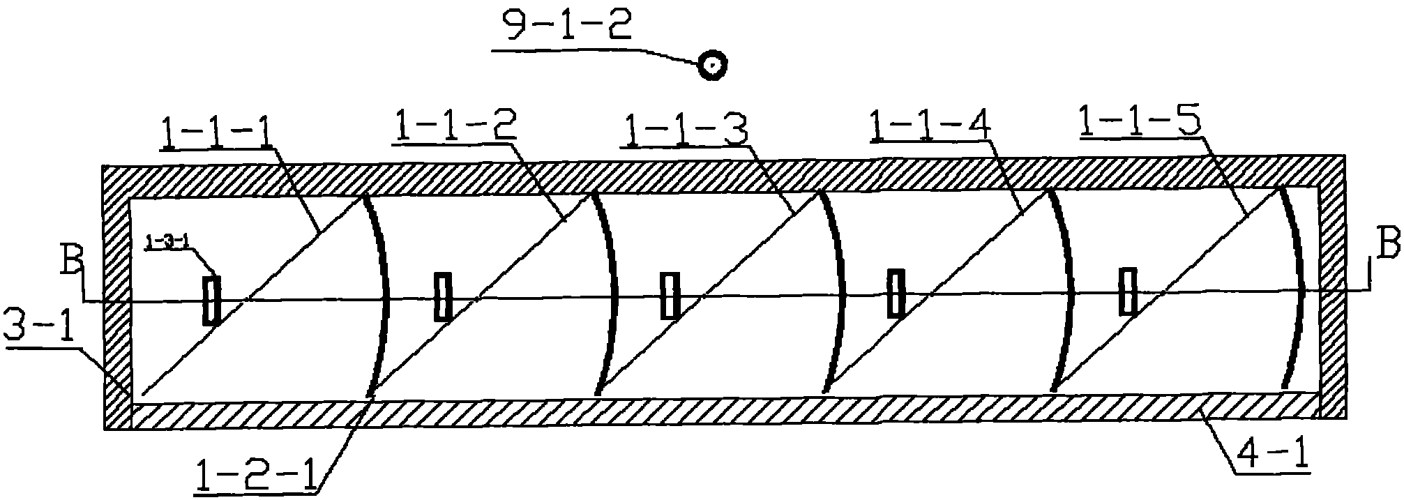 Plane lighting and secondary reflection solar water heater