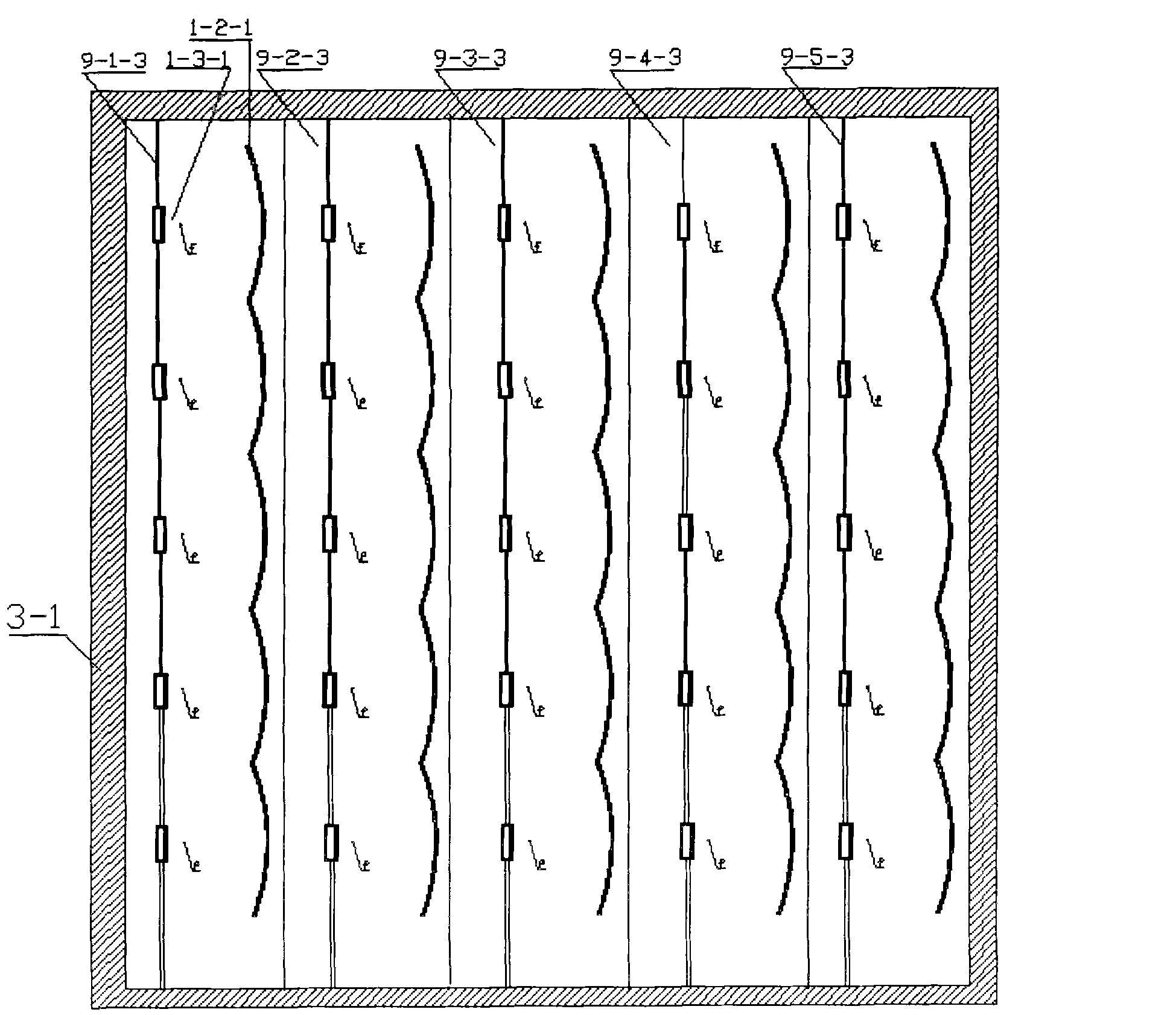 Plane lighting and secondary reflection solar water heater