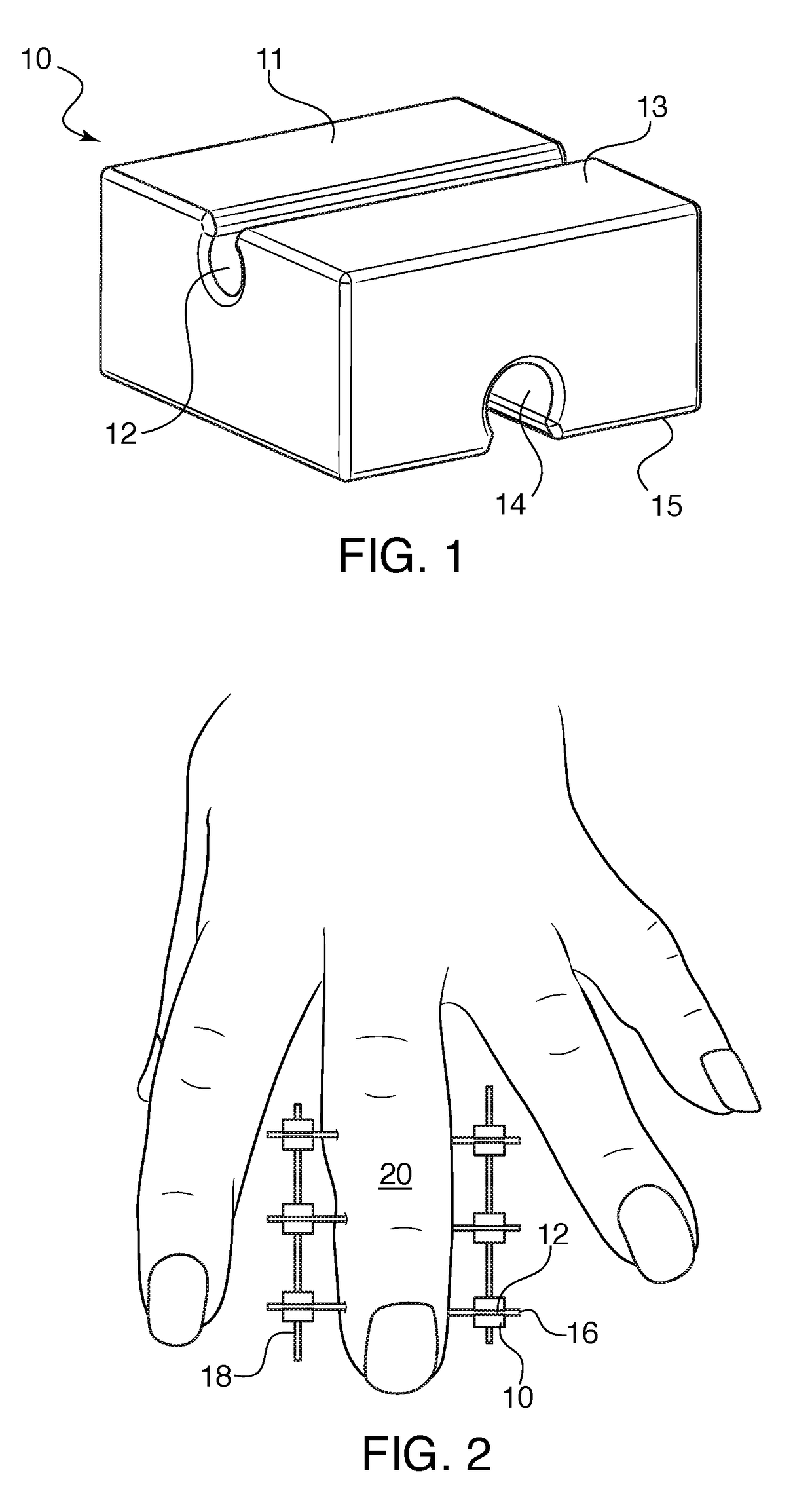 Bracket for external fixation of bones