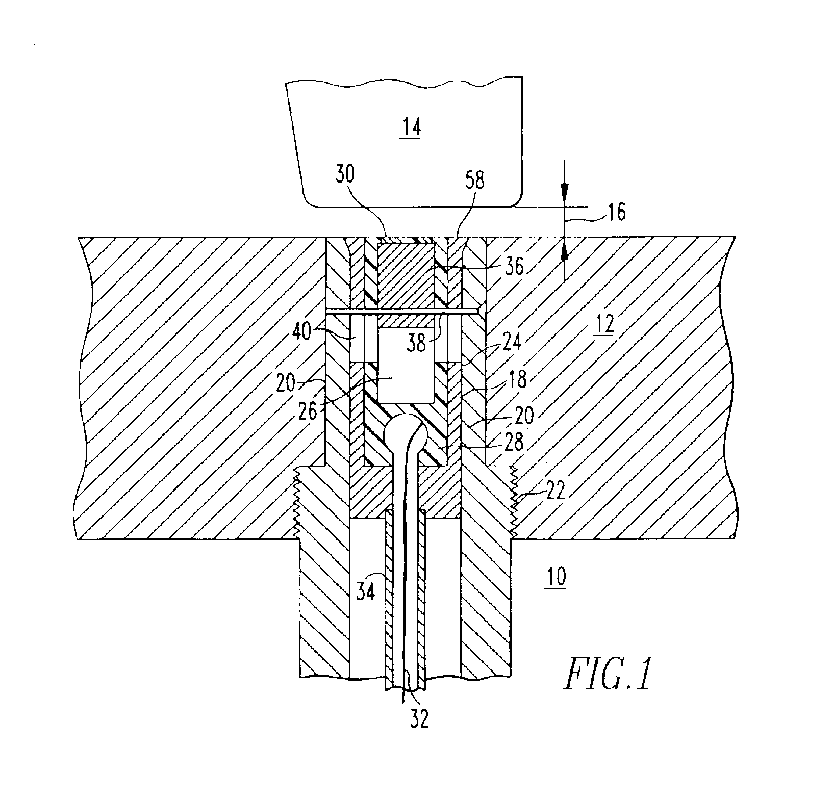 Turbine blade clearance on-line measurement system