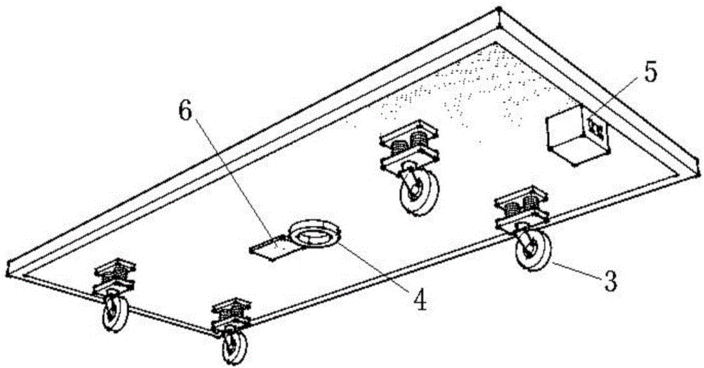 Horizontal circulation parking space