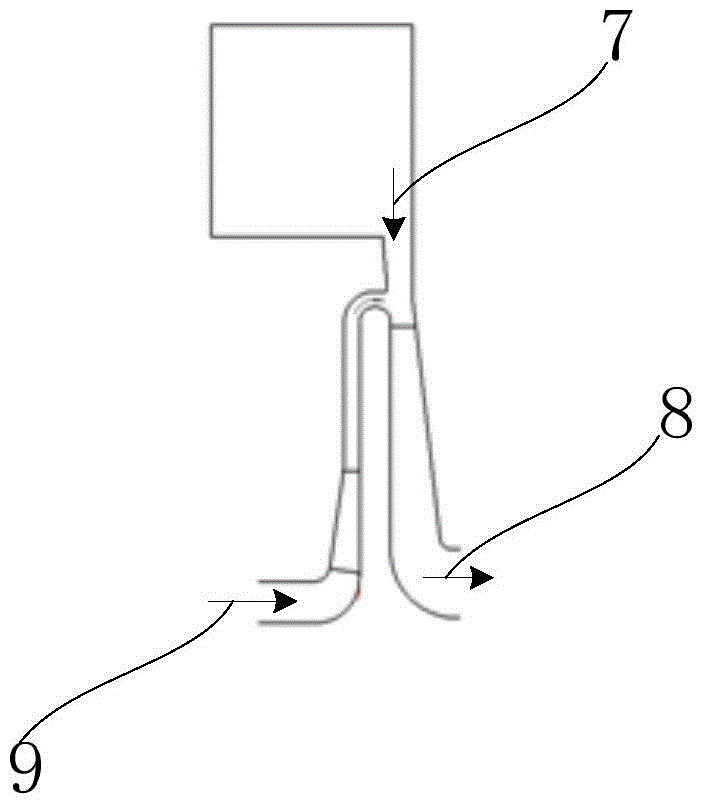 Inter-stage air feeding structure of centrifugal compressor and design method thereof