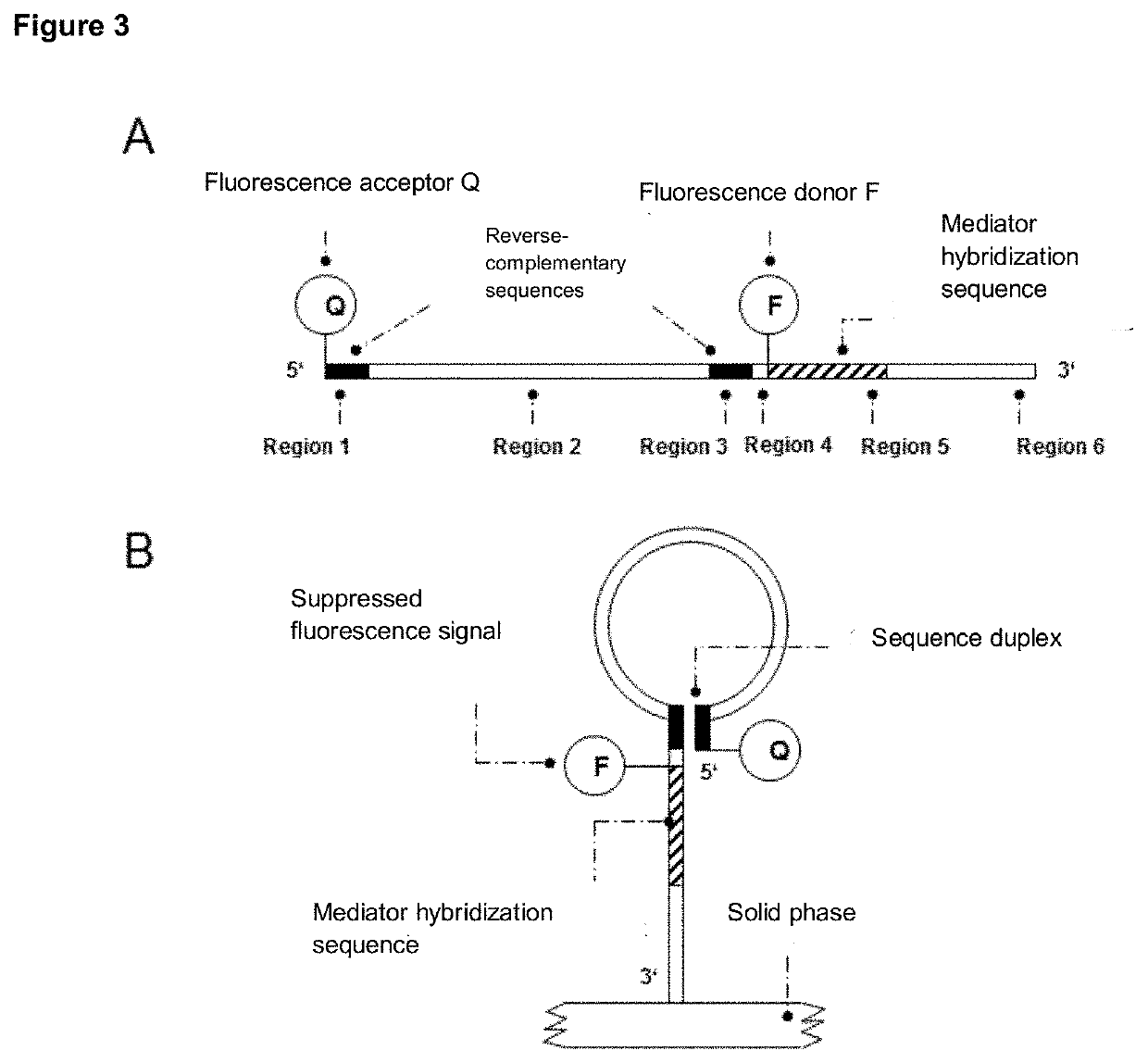 Two-part mediator probe