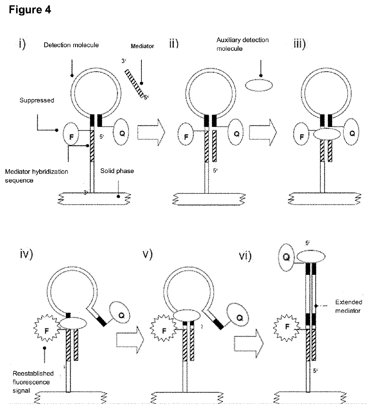 Two-part mediator probe