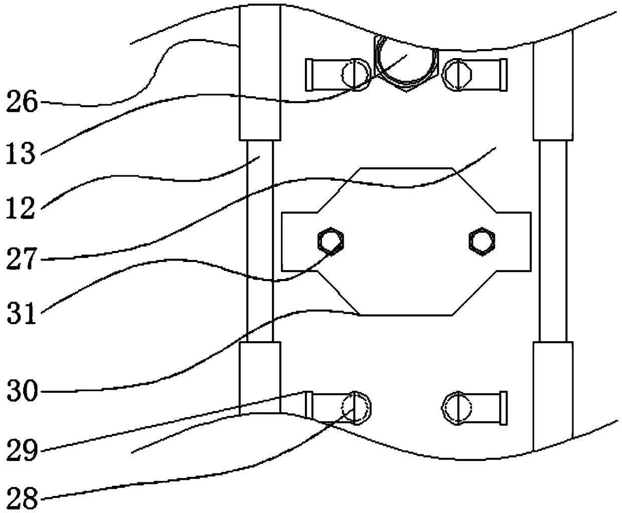 Highly numerical control knitting machine with winding package and flying fluff adsorbing performance