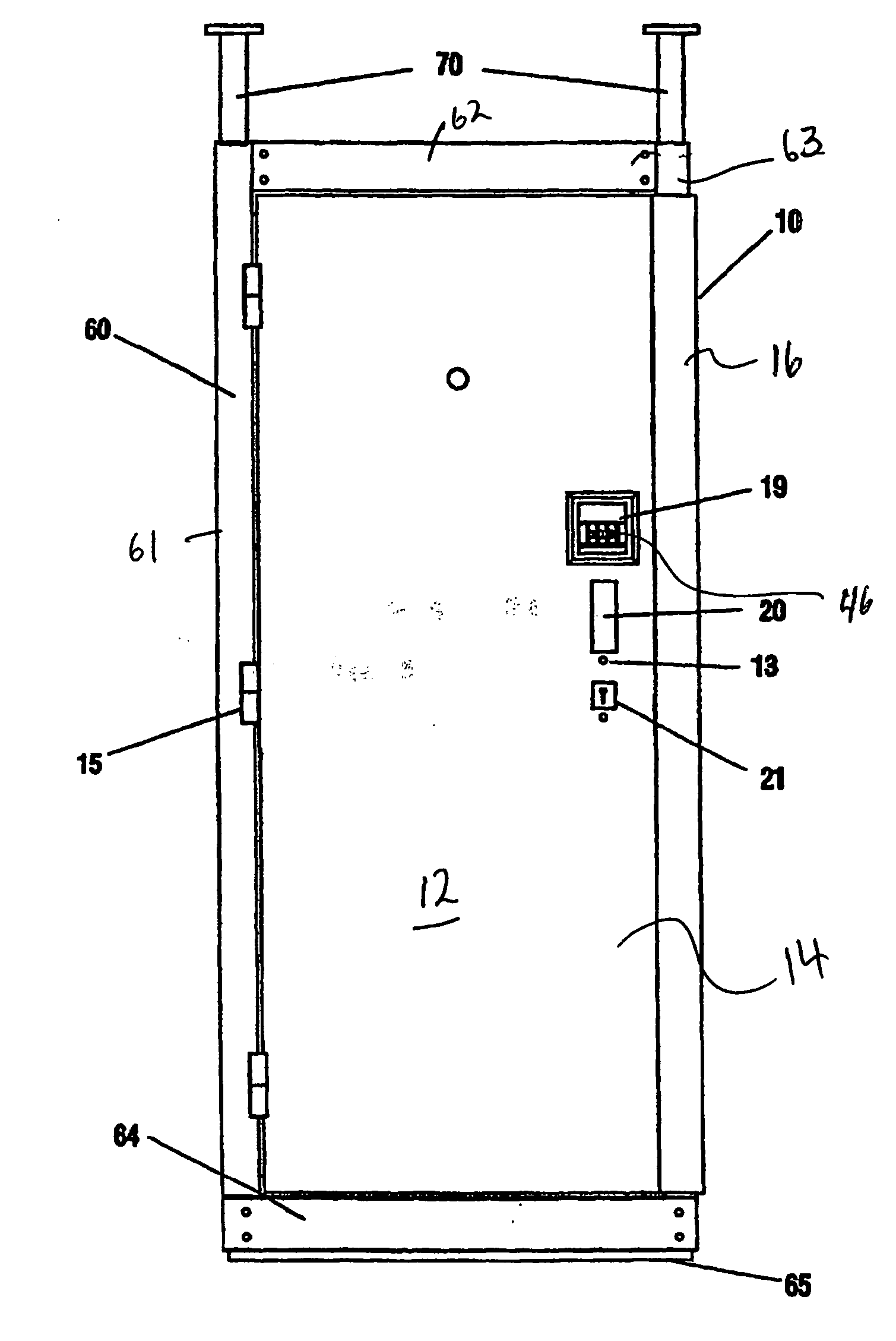 Security door apparatus