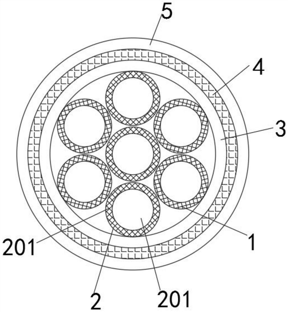 A signal control cable for an intelligent numerical control system