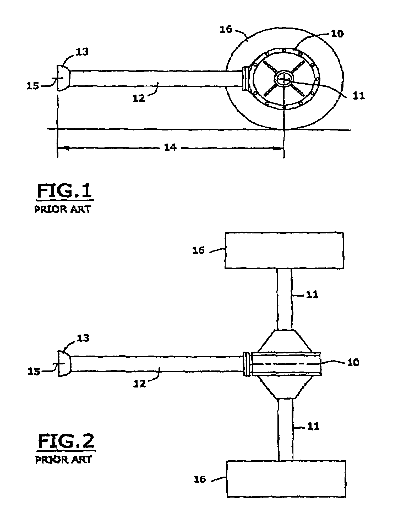 Torque reaction control link