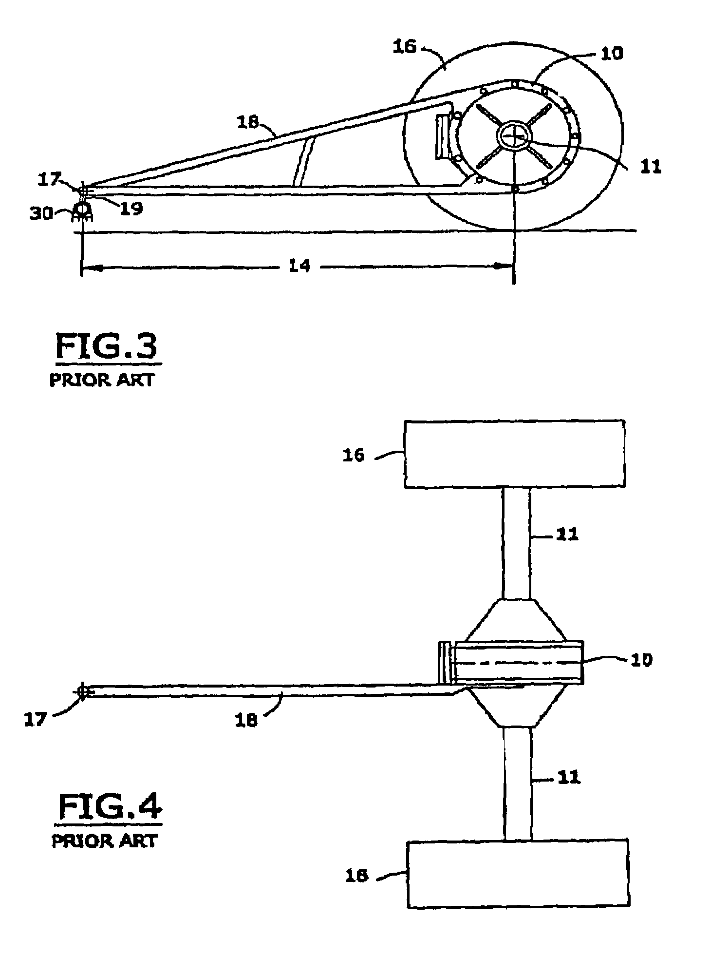 Torque reaction control link