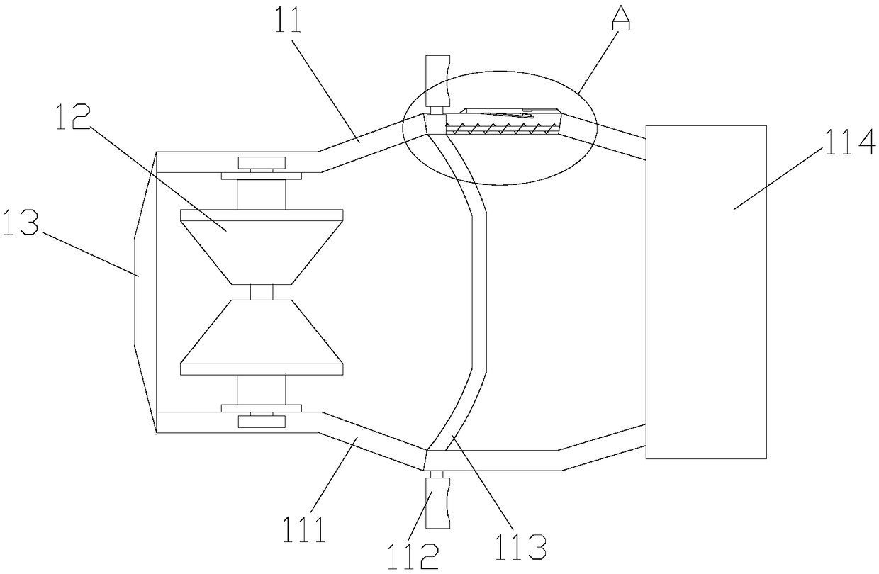 Non-contact device for detecting freshness of eggs by virtue of elasticity