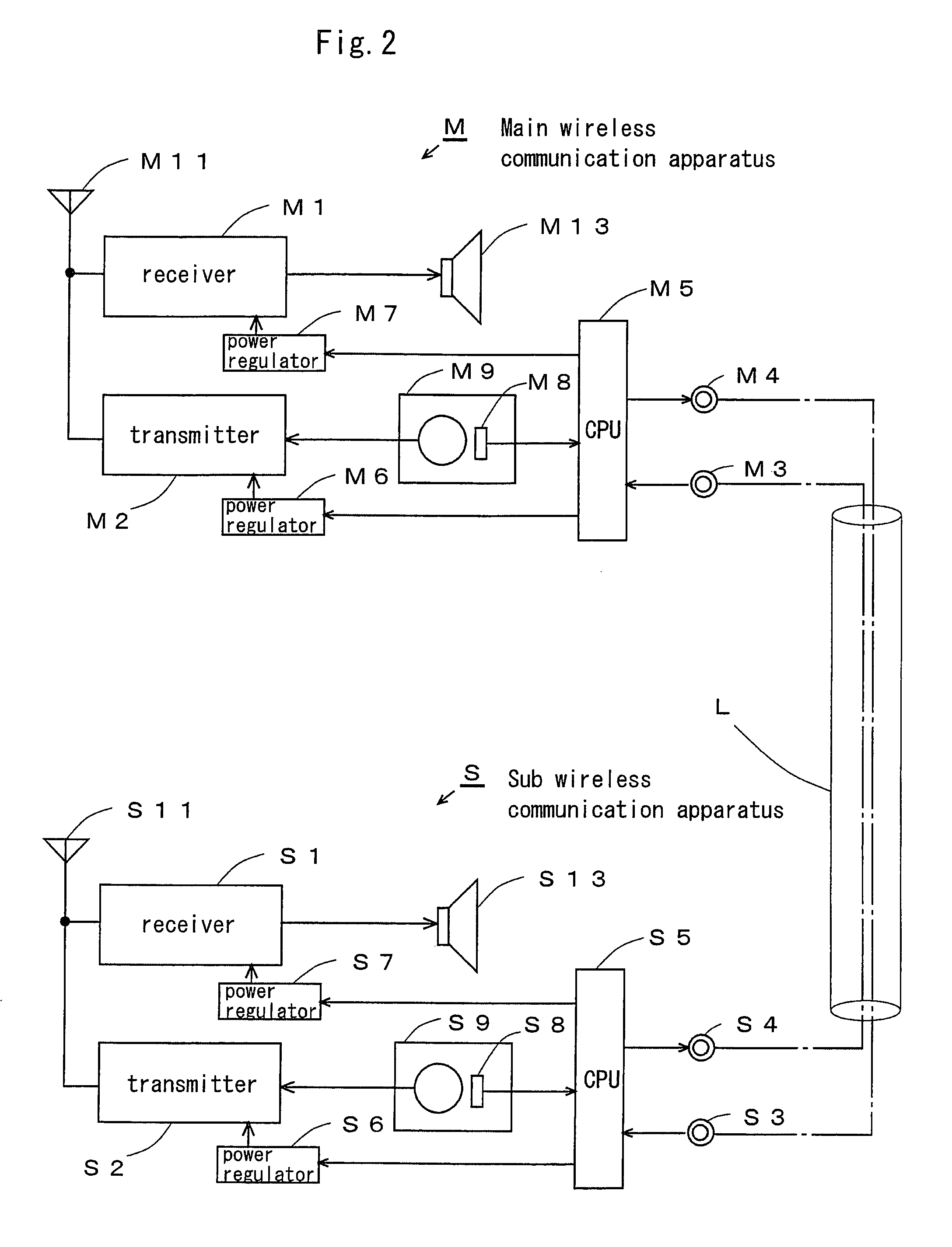 Wireless communication apparatus and system employing the same apparatuses and method for controlling a plurality of the same apparatuses