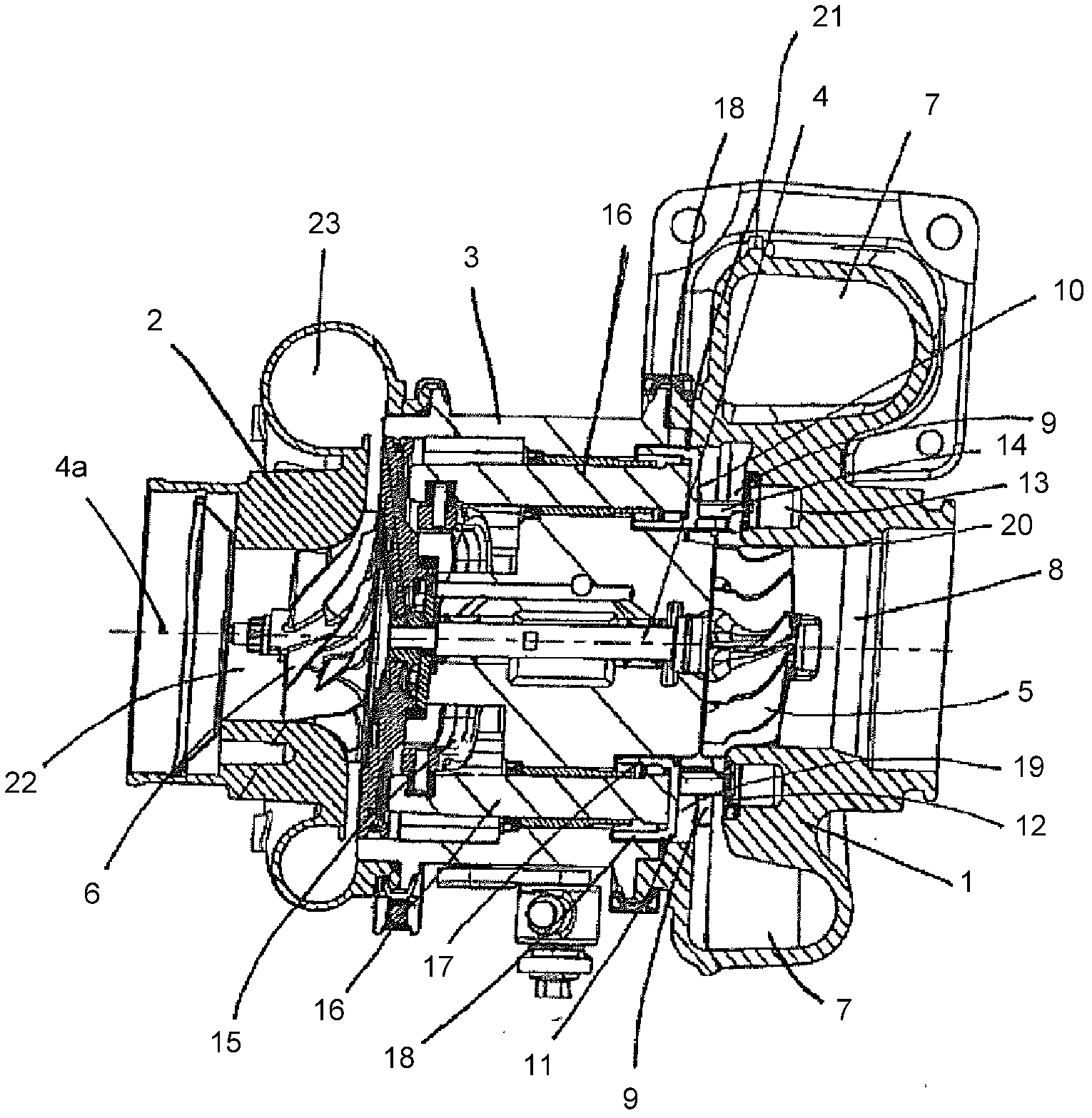 Variable geometry turbine