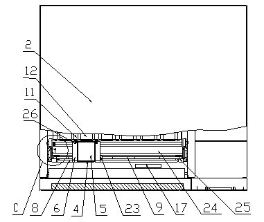 Vending machine shipment structure