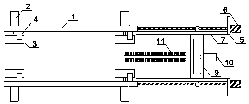 Pipe fitting inner wall cleaning device