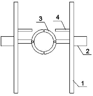 Pipe fitting inner wall cleaning device