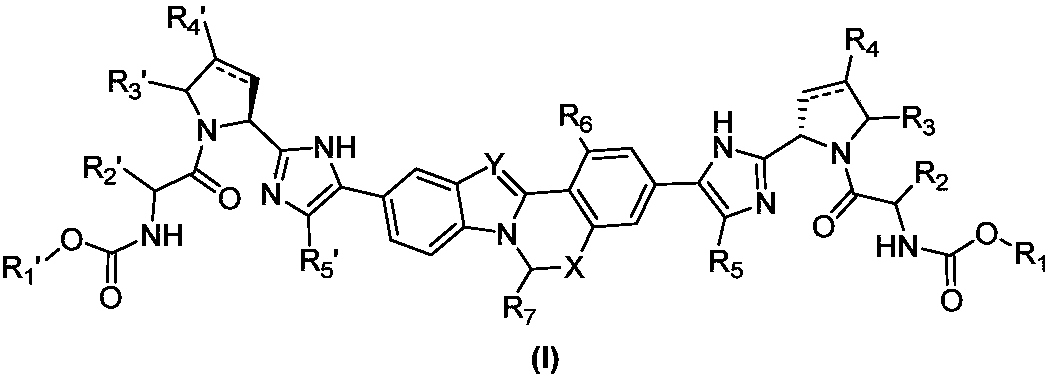 Compounds for inhibiting HCV (hepatitis C virus), pharmaceutical composition and application of compounds or pharmaceutical composition