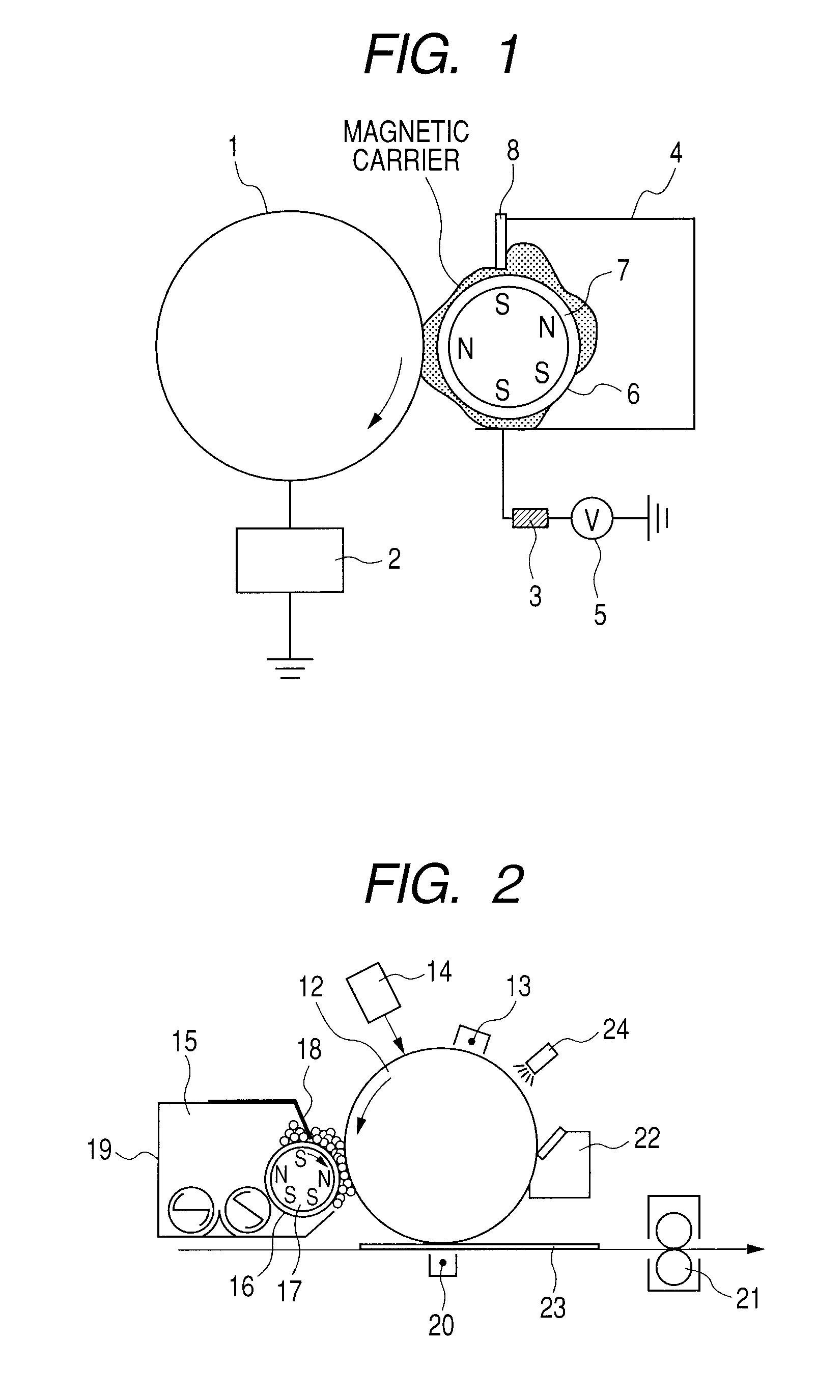 Magnetic carrier, two-component developer and image forming method