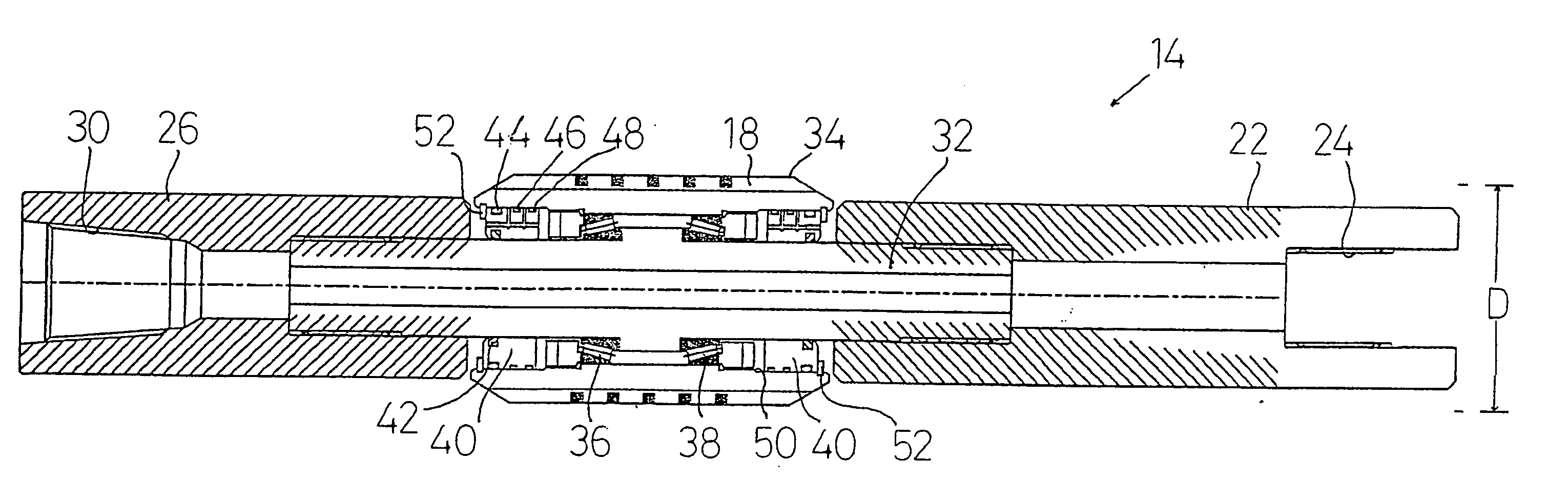 Steerable drill bit arrangement