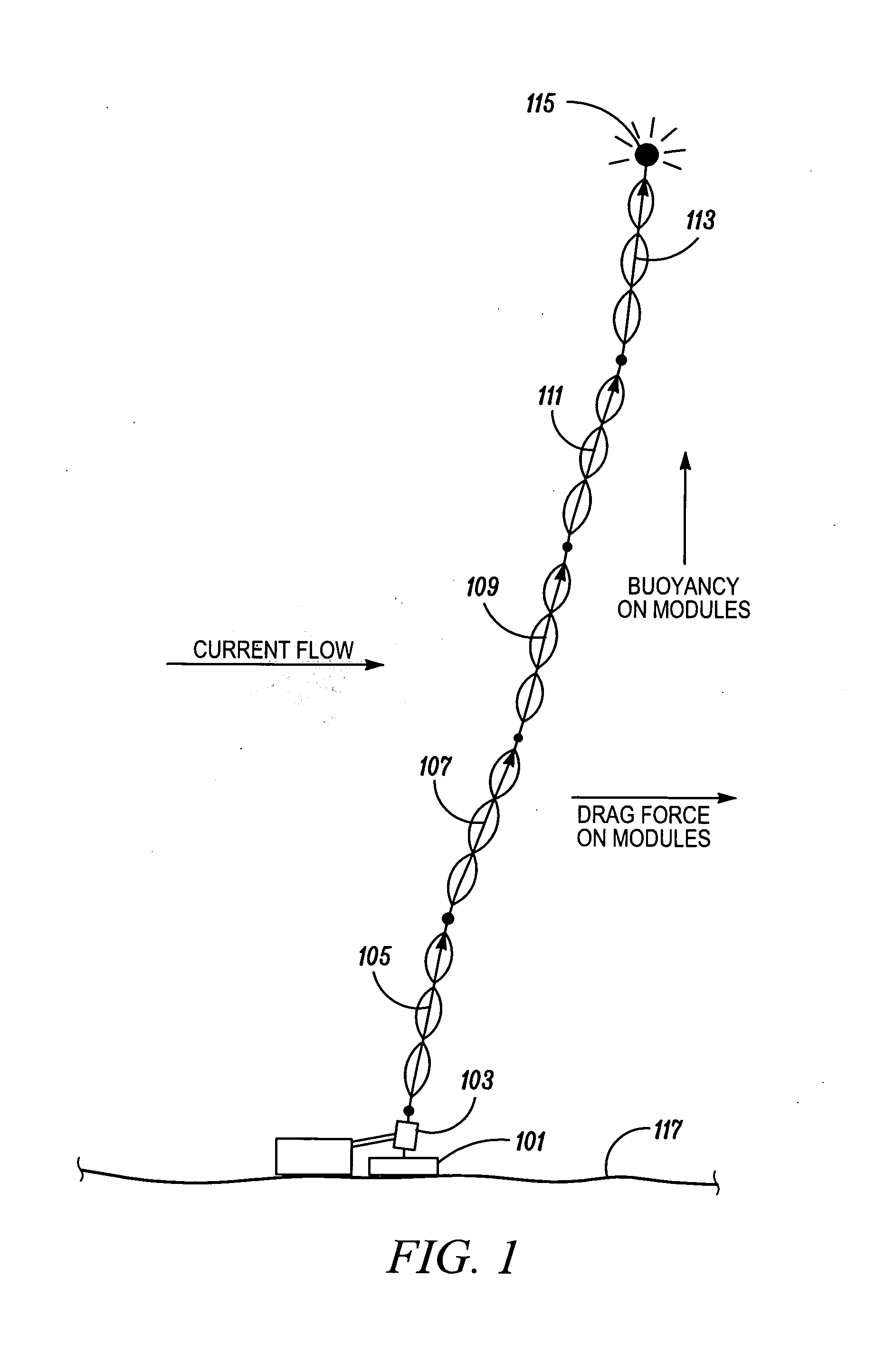 Submerged power-generation system