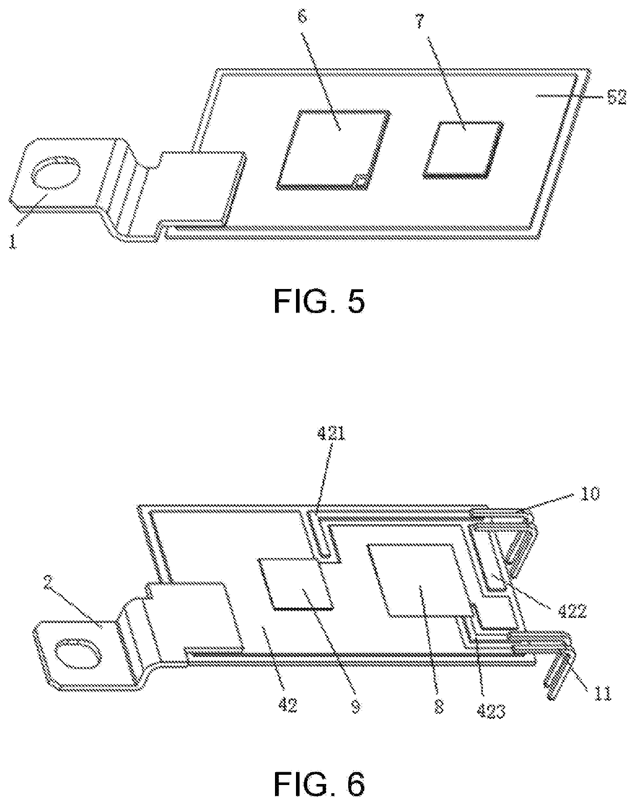 Low parasitic inductance power module and double-faced heat-dissipation low parasitic inductance power module