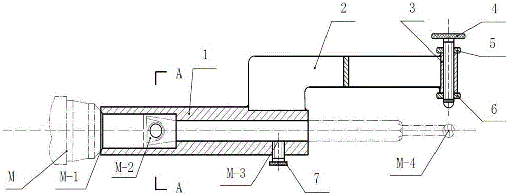 Positioning device matched with trochlea-shaping subchondral bone high-speed grinding drill and application method