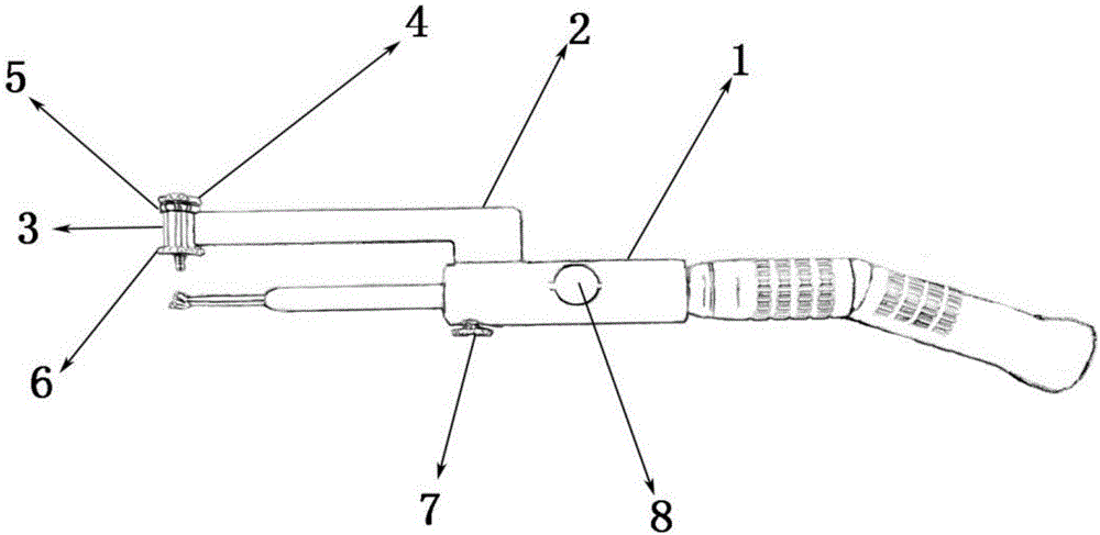 Positioning device matched with trochlea-shaping subchondral bone high-speed grinding drill and application method