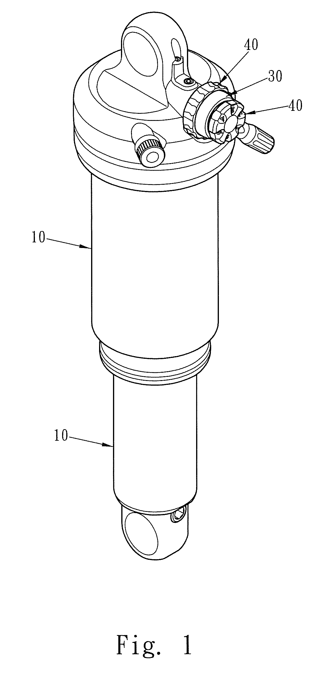 Co-axial adjustable damping assembly