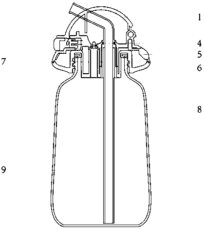 Water cup capable of prompting drinking state