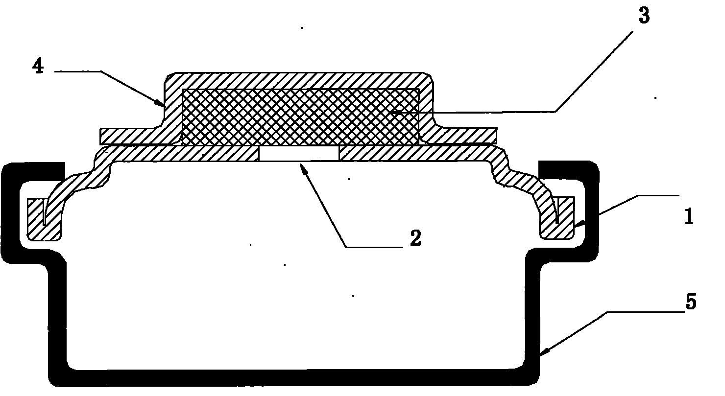 Charging button-type battery