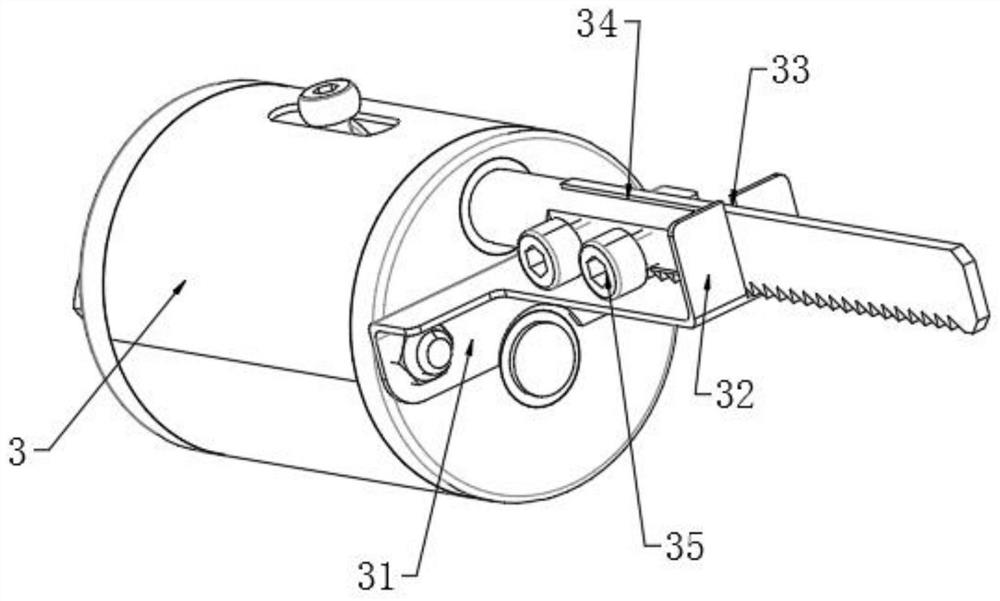 Multifunctional bone saw special for orthopedic surgery