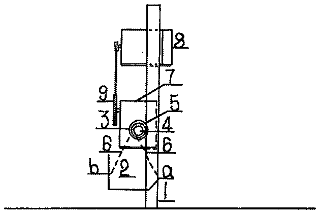 Automatic door on long-strip feeding trough and use method thereof