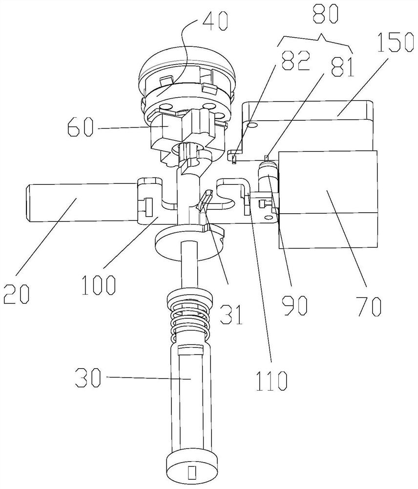 Lock and vehicle with same