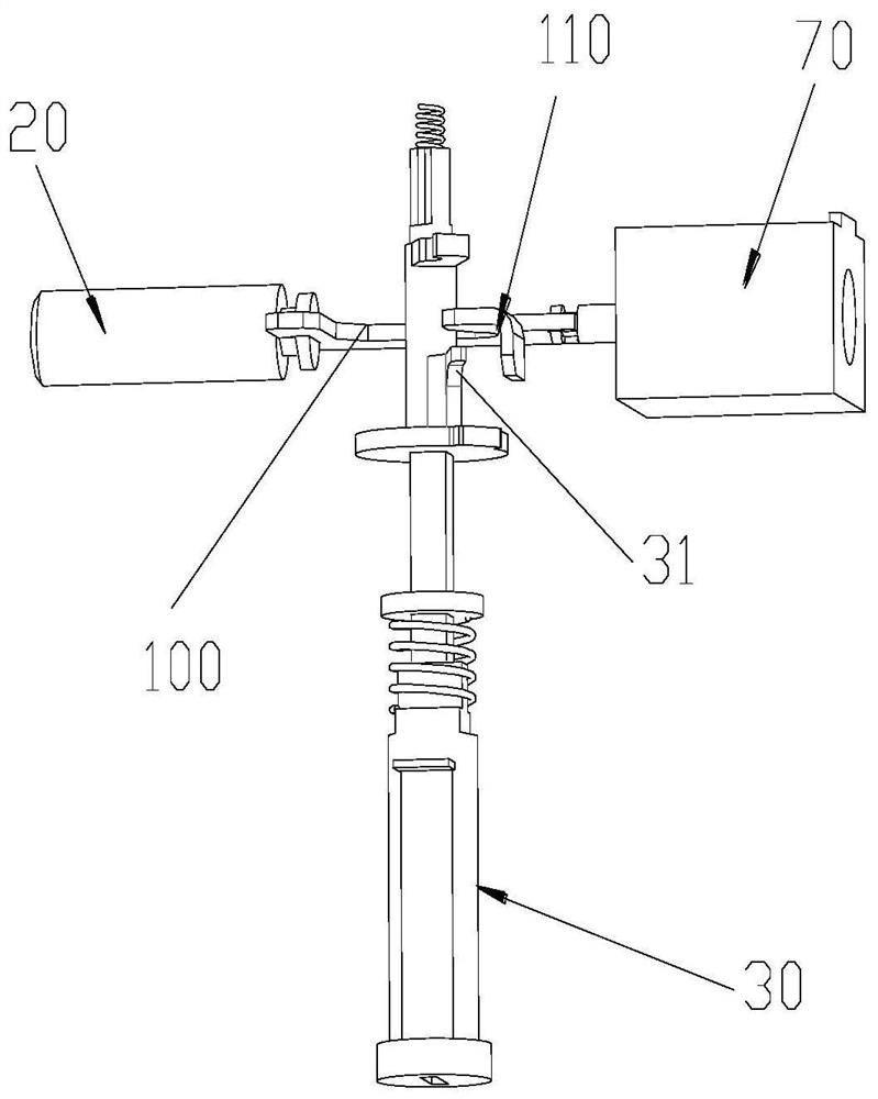 Lock and vehicle with same