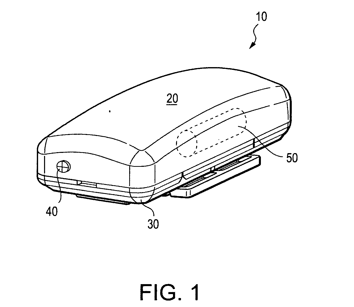 Impact resistant battery housing with cover