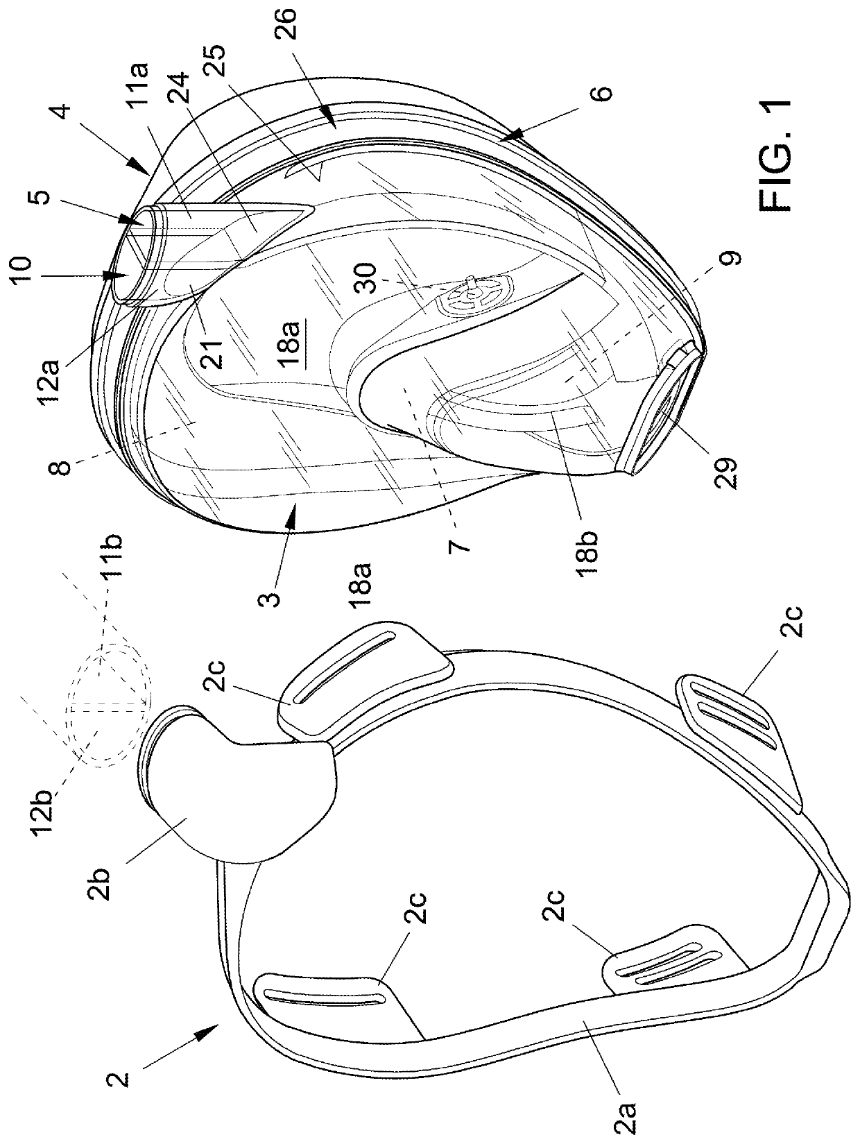 Mask for surface snorkeling