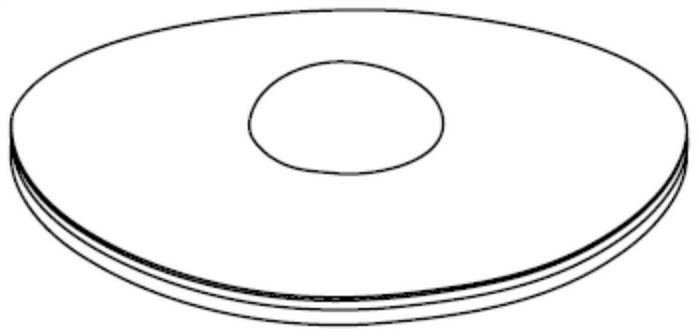 Focal length adjustable lens based on dielectric elastomer driver and preparation method thereof