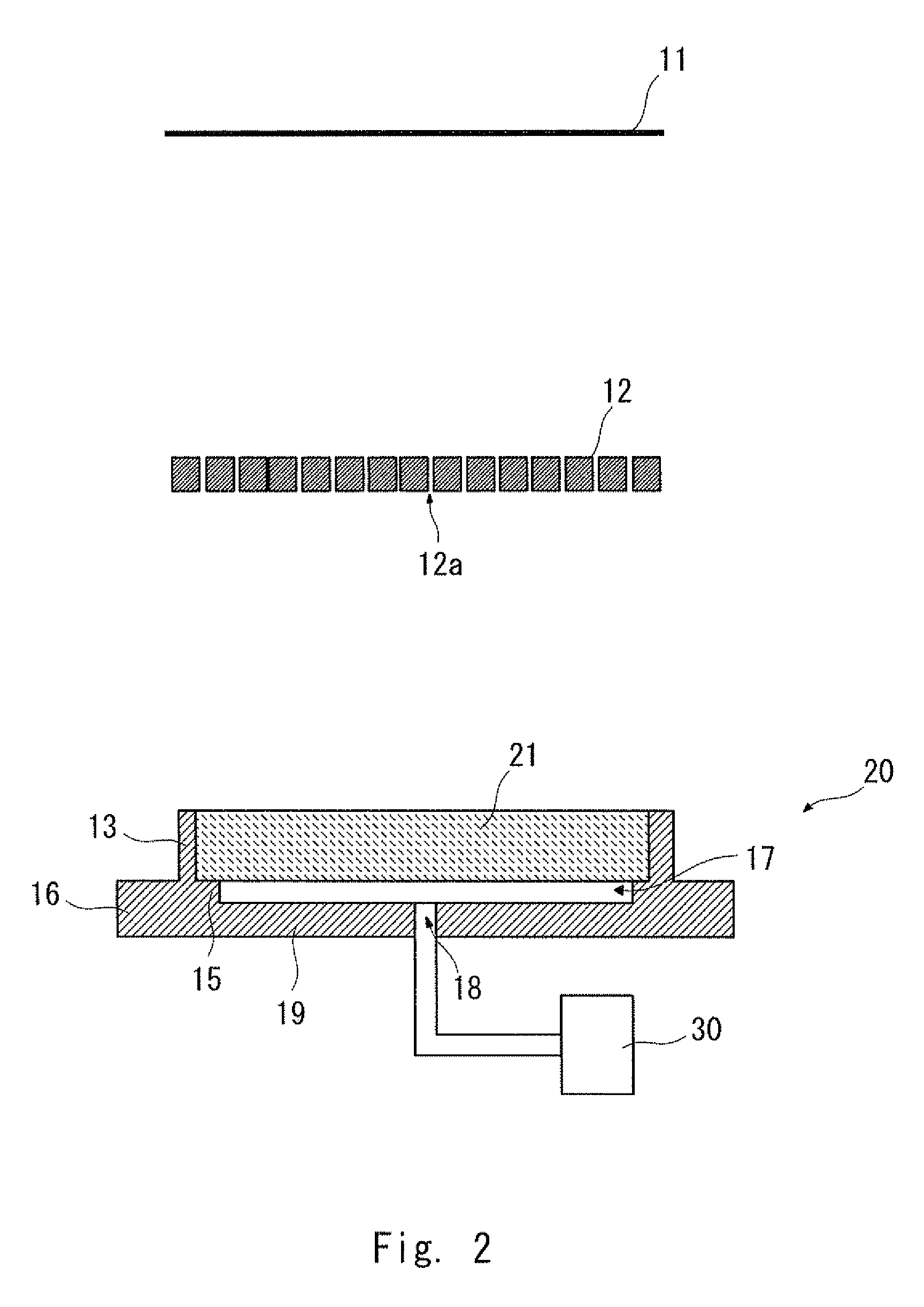 Chucking device and chucking method