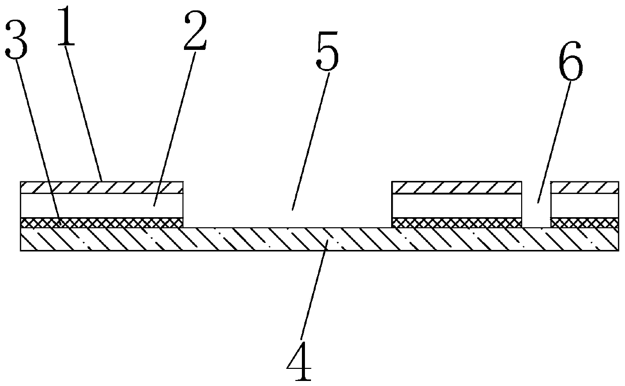 COB production process capable of detecting LED temperature